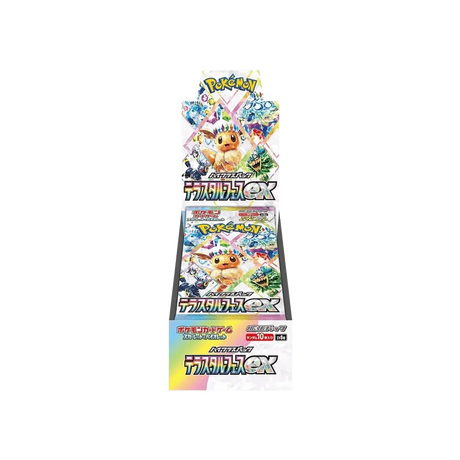 Pokémon TCG Terastal Festival ex Booster-Box mit Booster-Packs und Karten, von The Pokémon Company für das Sammelkartenspiel.